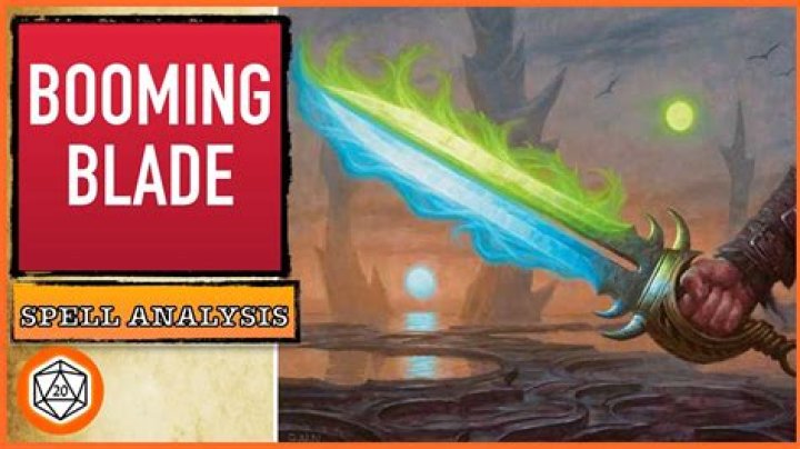 D&D 5E - Booming Blade and Blink
