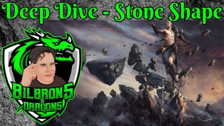 D&D 5E - Stone shape