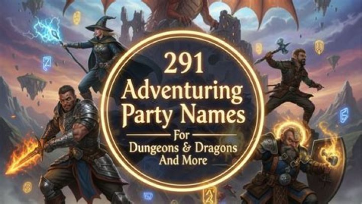 D&D 5E - Your Adventuring Party Names