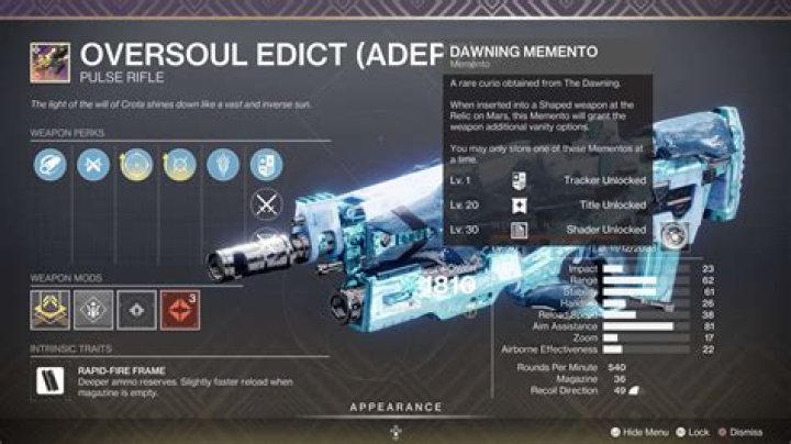 Destiny 2 Dawning: How to Get Flash of Inspiration