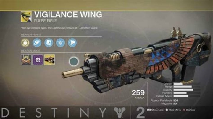 Destiny 2: How to Get the Vigilance Wing Exotic Pulse Rifle