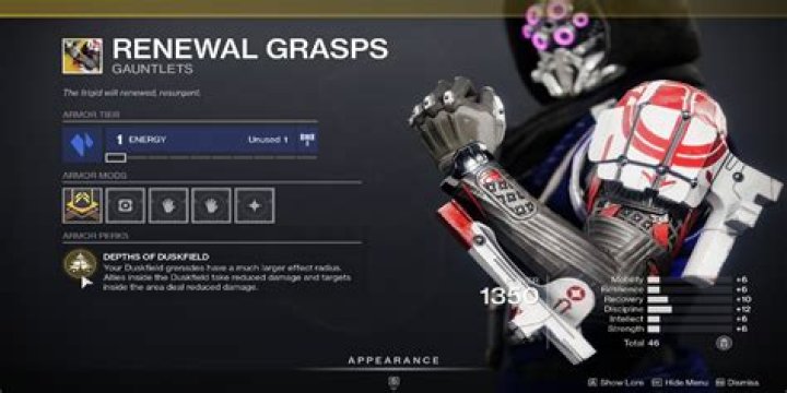 Destiny 2 Renewal Grasps Gauntlets: How to Get & What It Does