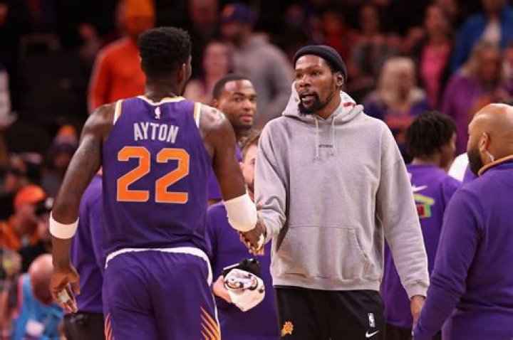 Did Deandre Ayton ask Kevin Durant if 