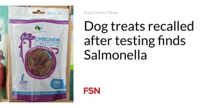 Dog treats recalled for Salmonella contamination