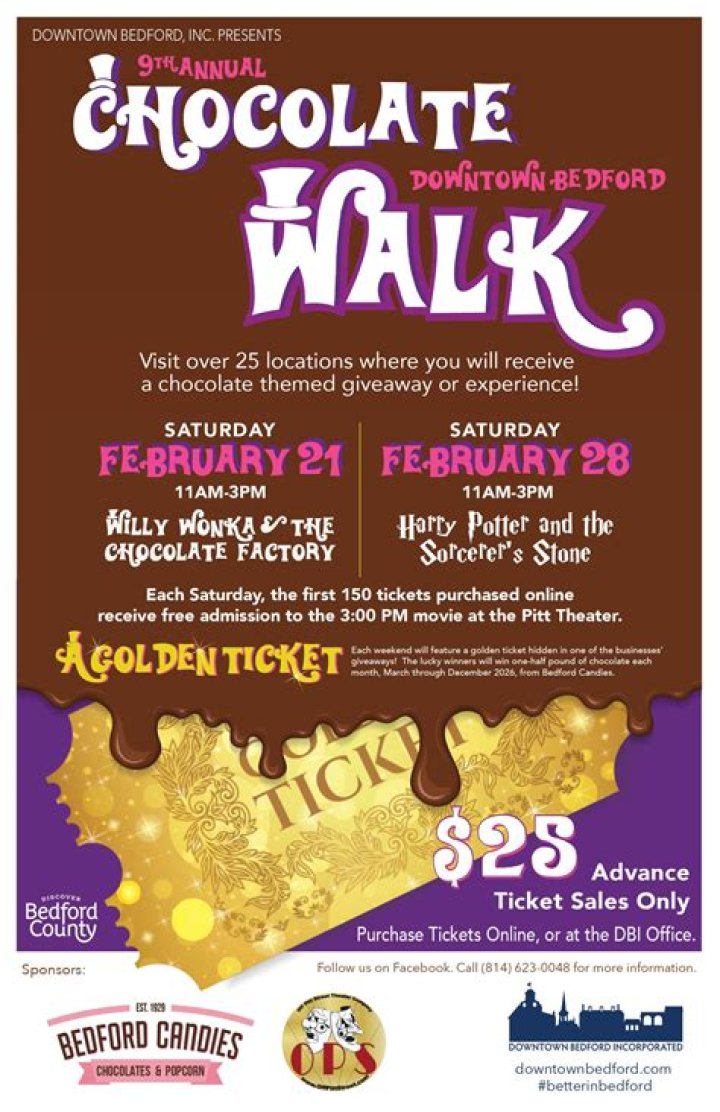Downtown Bedford Inc. hosting annual 'Chocolate Walk' event
