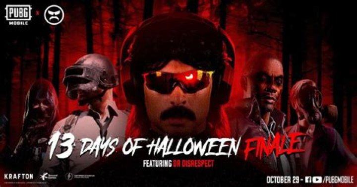 Dr Disrespect joins PUBG Mobile in 13 Days of Halloween event