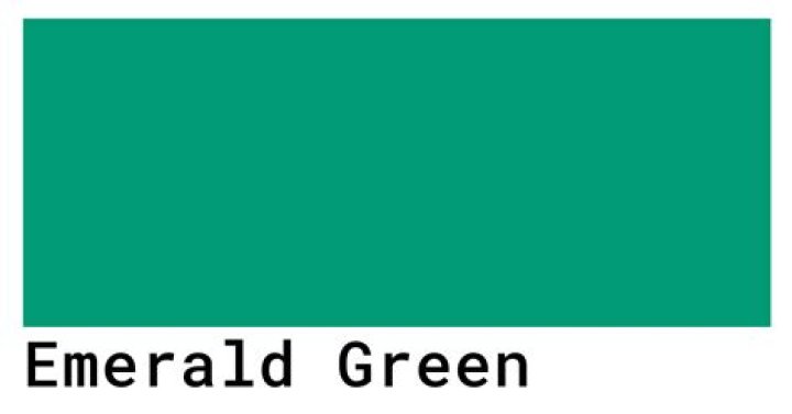 Emerald Green Color