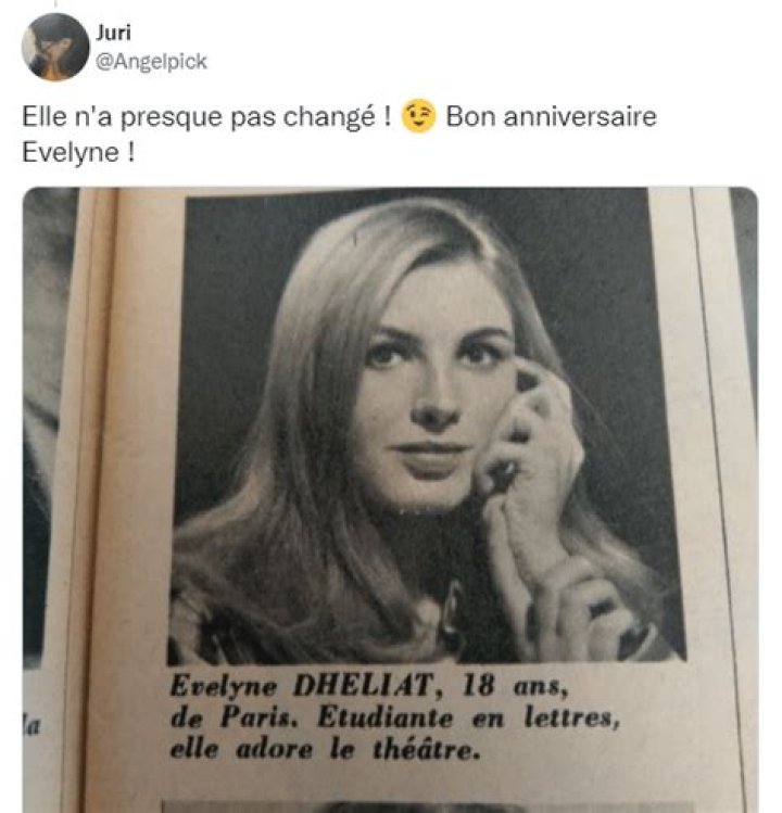 Evelyne Dhéliat Jeune