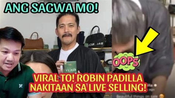 	Experience the Unique Shopping Phenomenon with Robin Padilla’s Viral Live Selling Video	