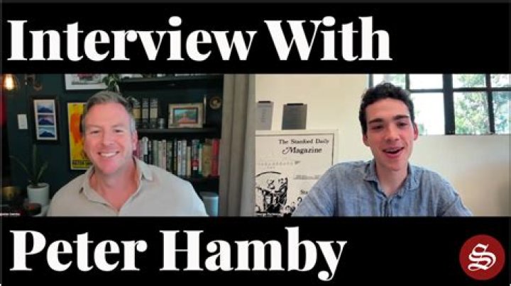 Exploring The Life And Engagement Of Peter Hamby