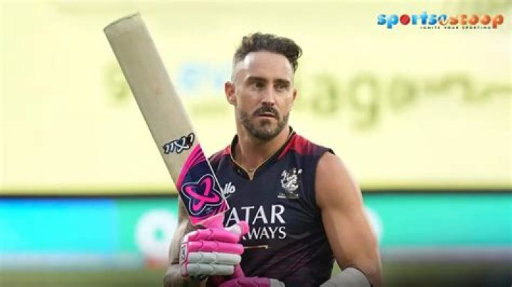 Faf du Plessis Has Earned A Huge Net Worth From IPL
