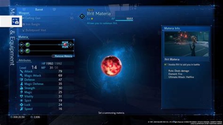 FF7 Remake Summon Materia guide