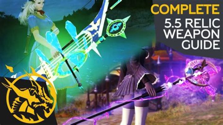 FFXIV Shadowbringers relic weapon guide