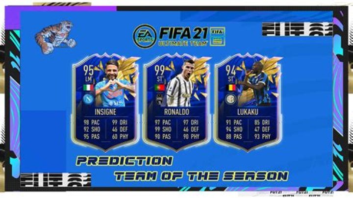FIFA 21 Serie A TOTS cards leaked featuring Ronaldo & Lukaku