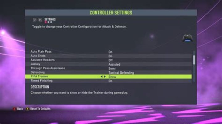 FIFA 22: How to Turn Trainer Off