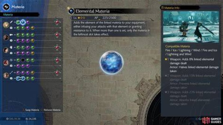 Final Fantasy 7 Remake Elemental Materia: How to Get