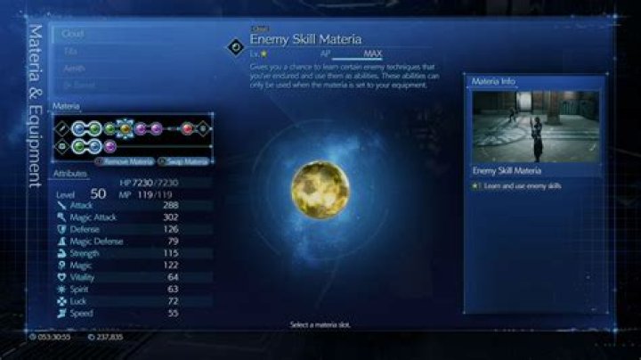 Final Fantasy 7 Remake: How to Learn Enemy Skills (Master of Mimicry)