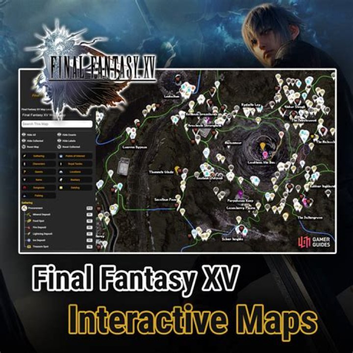 Final Fantasy XV: How to Open the Map