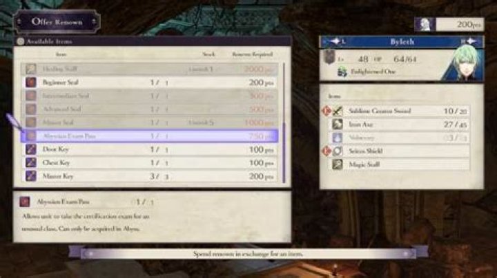 Fire Emblem Cindered Shadows: How to Get Abyssian Exam Pass