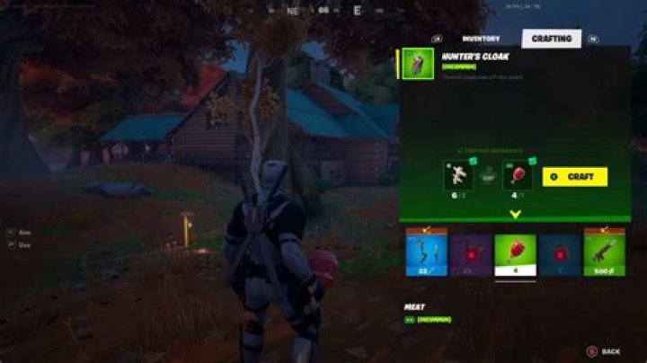 Fortnite Hunter’s Cloak: How to Craft & What It Does