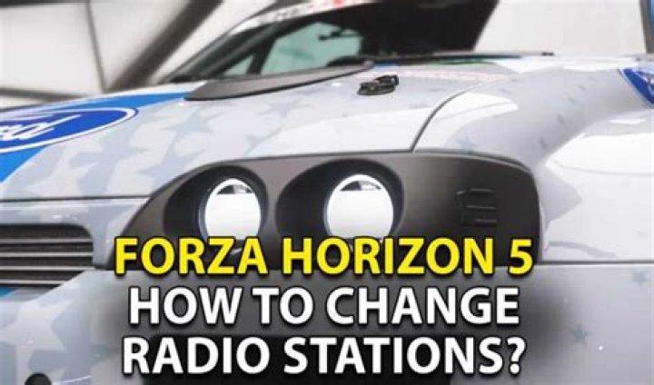 Forza Horizon 4: How to Change Radio Stations