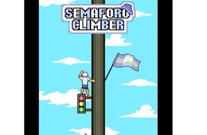 Free Argentina World Cup fan game called “Semáforo Climber” online