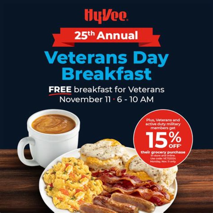 	Free stays for veterans at Bed & Breakfasts on Nov. 10-11	