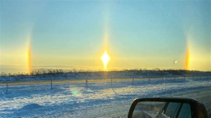 Frigid temperatures create natural phenomenon