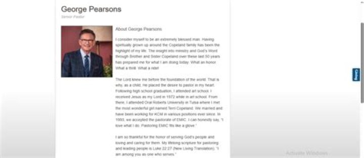 George Pearsons Net Worth | Bio, Family, Address, Career
