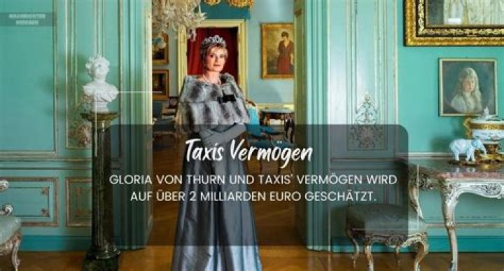 Gloria von Thurn und Taxis Vermögen