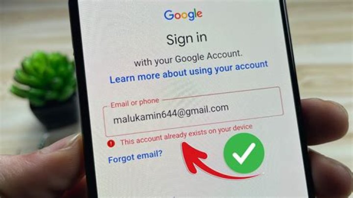 Gmail login error: 