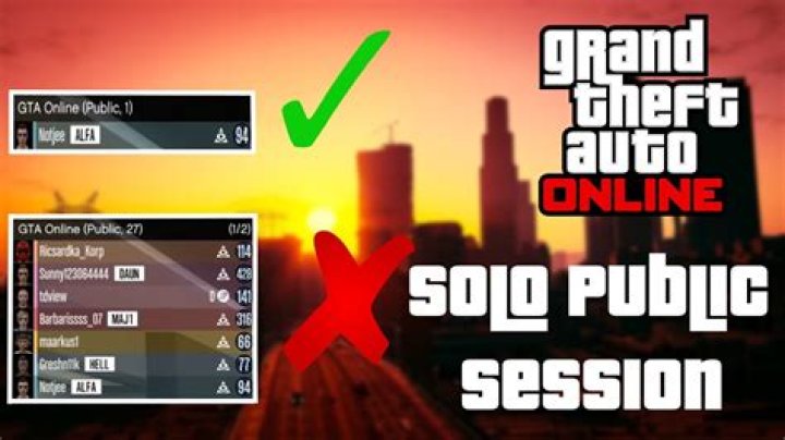 GTA 5: How to get into GTA Online solo public session or lobby on PC, Xbox, PS4