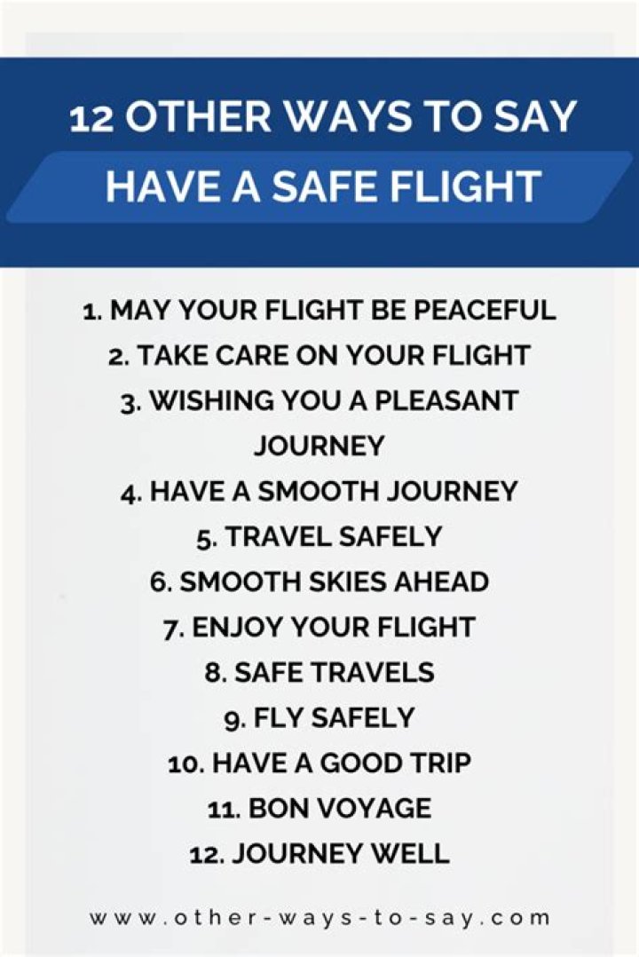 Have A Safe Flight: Essential Tips For Travelers
