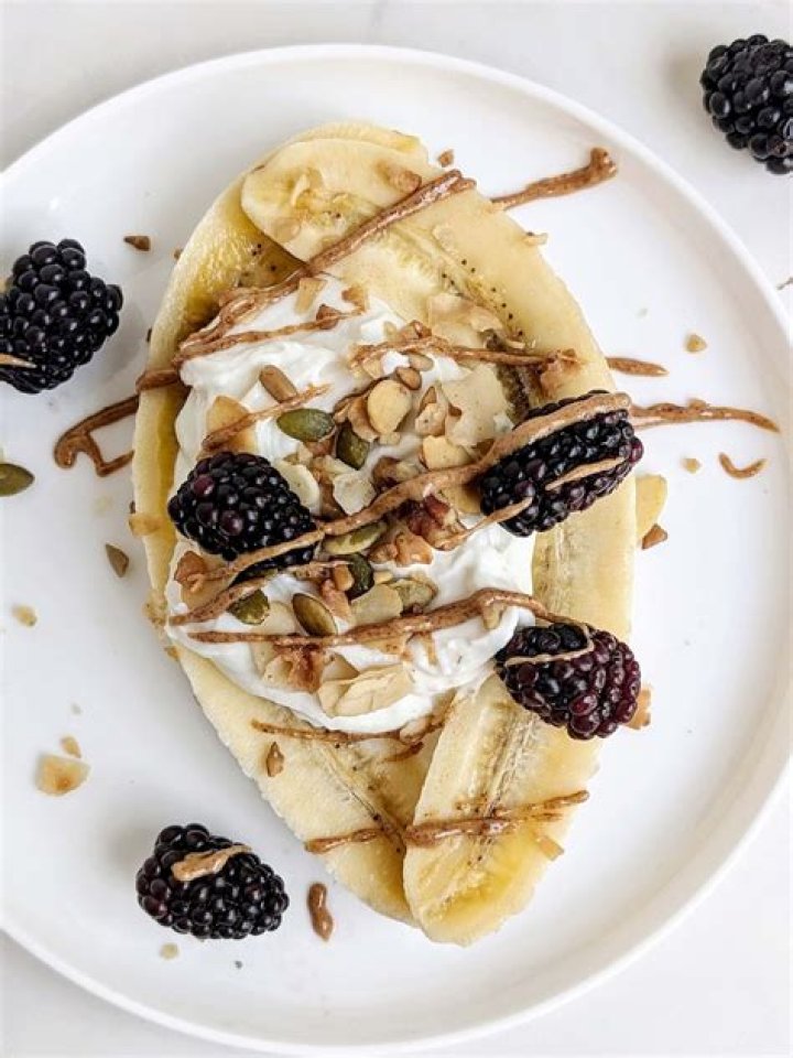 Healthy Dessert Recipe | Protein Banana Split