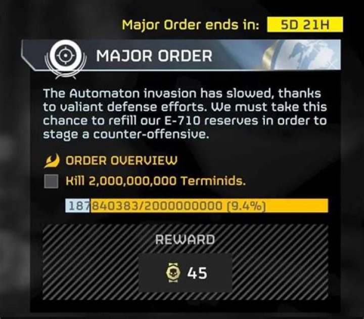 Helldivers 2 Major Order rewards: How to get & current Major Orders
