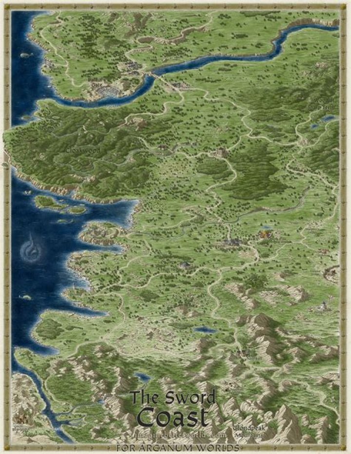 Here's That Hi-Res Sword Coast Map