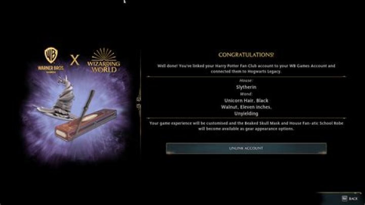 Hogwarts Legacy account link rewards: a step-by-step guide
