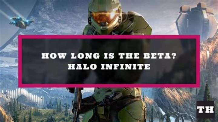 How Long is the Halo Infinite Beta?