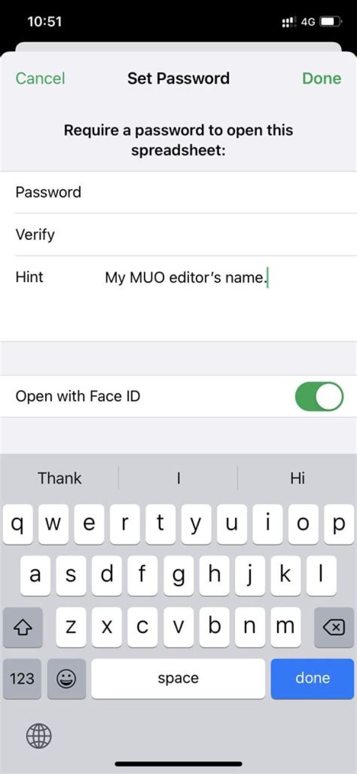 How to Add a Password to Pages, Numbers, and Keynote Documents on iPhone
