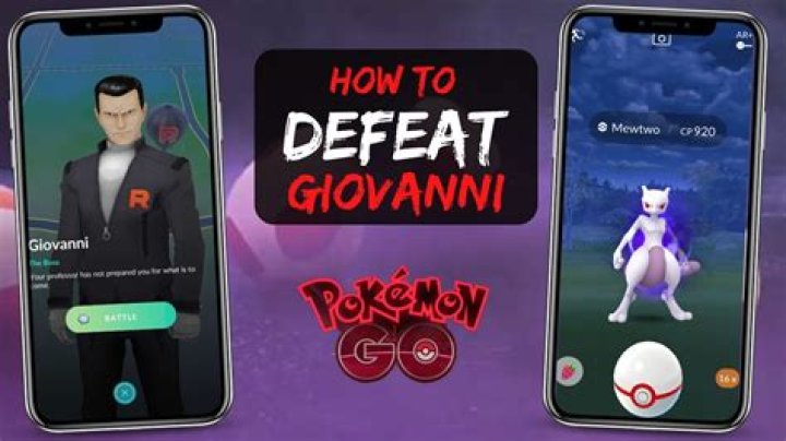 How to Beat Giovanni in Pokemon GO