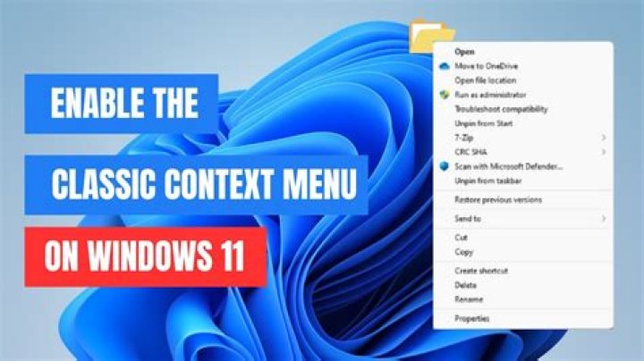 How to Bring Back the Windows 10 Context Menu to Windows 11