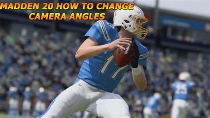 How to Change Camera Angles in Madden 20