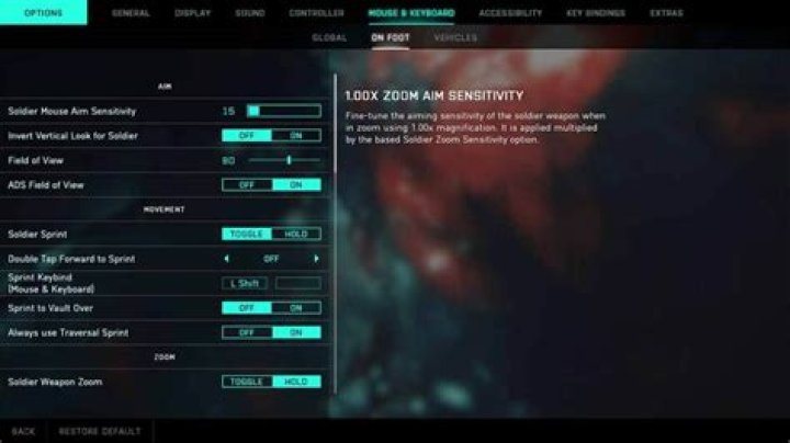 How to Change Sensitivity in Battlefield 2042