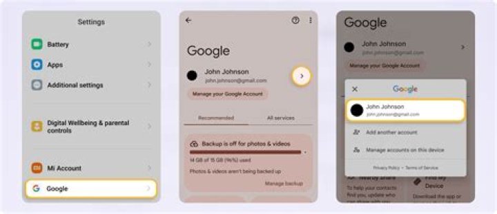 How to Change the Default Google Account With Multiple Accounts