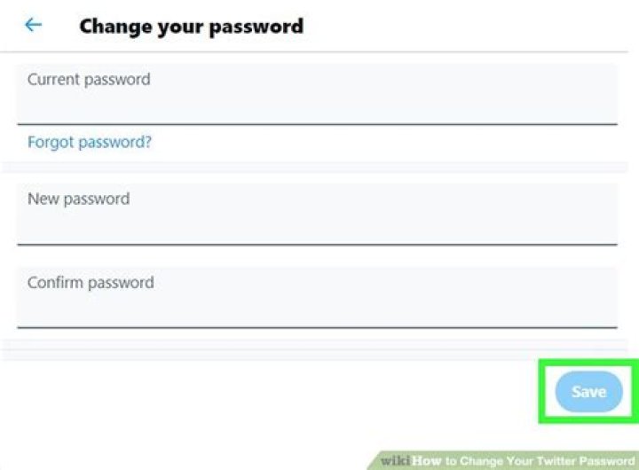 How to Change Your Twitter Password