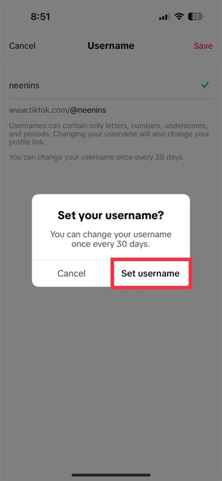 How to change your username on TikTok