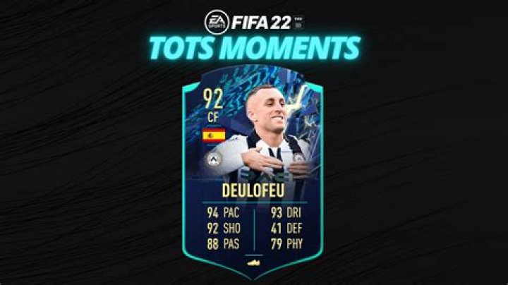 How to complete FIFA 22 Deulofeu TOTS Moments SBC: solutions & cost