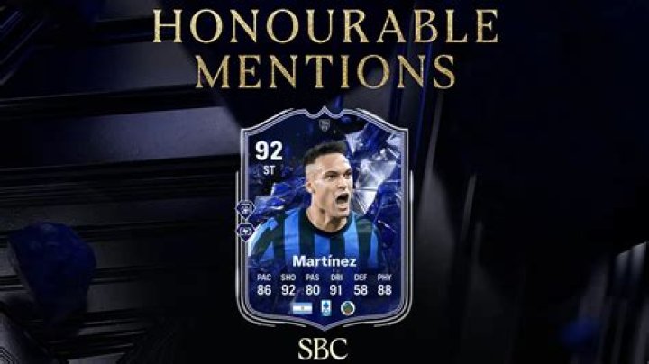 How to complete FIFA 22 Martinez TOTY Honorable Mention SBC: cost & solutions