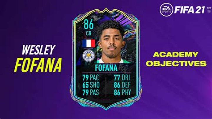 How to complete Wesley Fofana FIFA 21 Academy Objectives