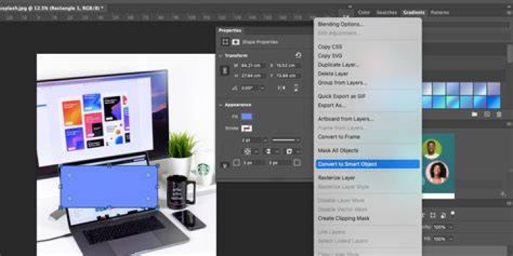 How to Create a Screen Mockup in Photoshop